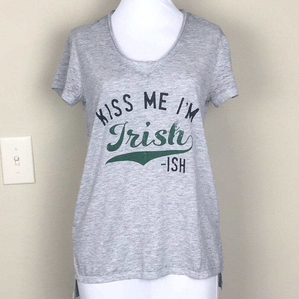 Grayson Threads Kiss Me I’m Irish Graphic T-Shirt